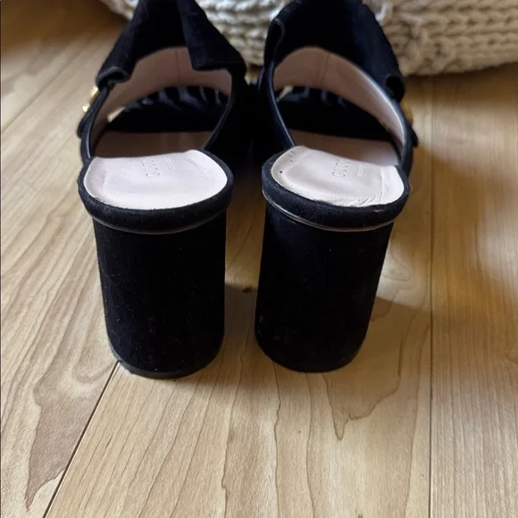 Gucci Black Mules with Fringe - Picture 4 of 7
